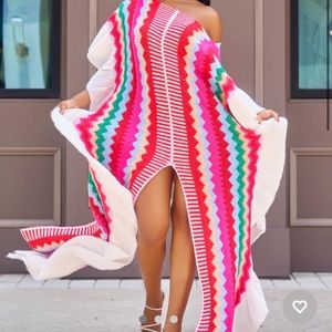 Sweater dress/poncho